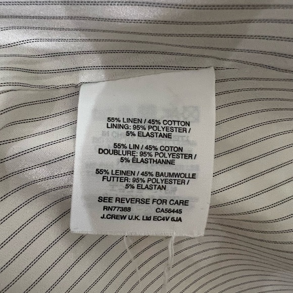 J. Crew Regent Blazer, Linen - Picture 4 of 5